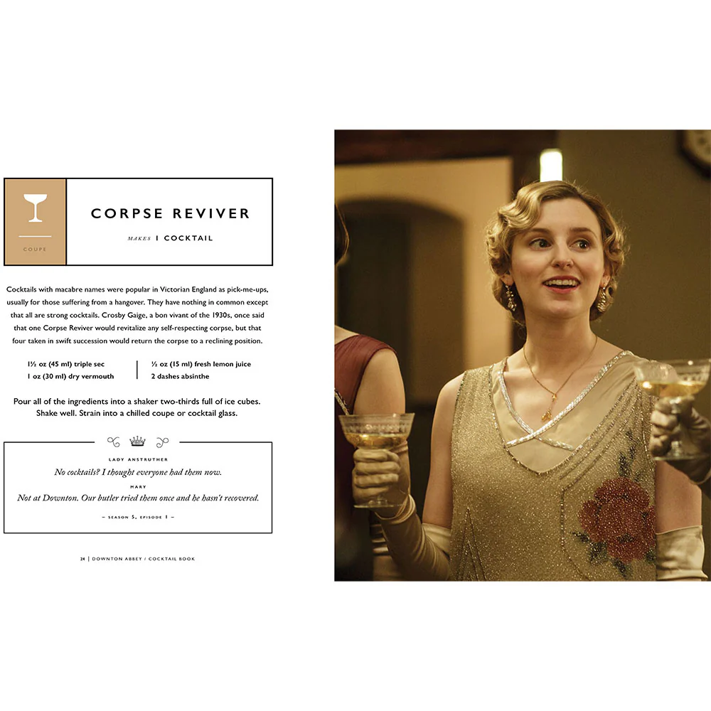 Downton Abbey Cocktail Book - Image 3