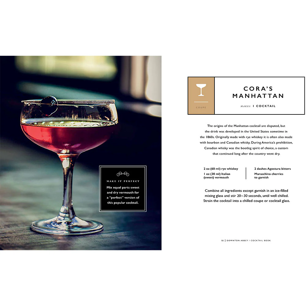 Downton Abbey Cocktail Book - Image 4