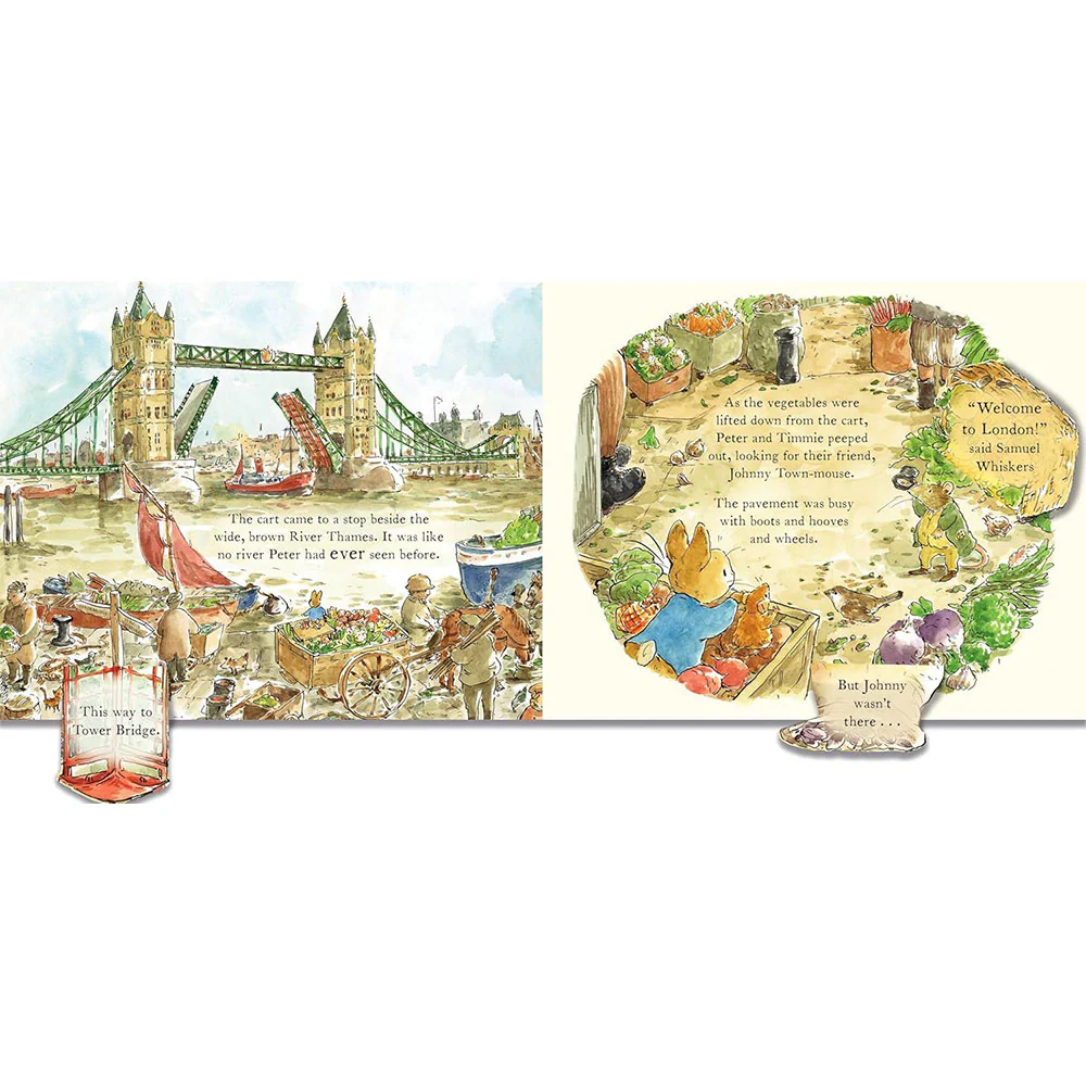 Peter Rabbit Goes to London (Lift-the-Flap Book) - Image 3