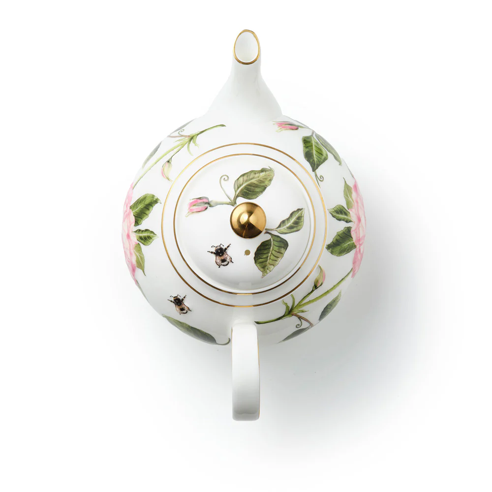 The King's Rose Fine Bone China Teapot - Image 5